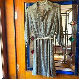 Dressy paisley style dress.